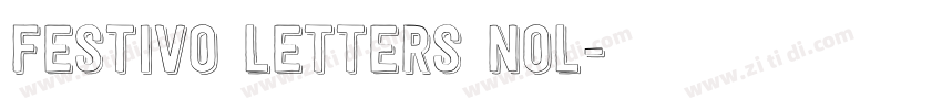 Festivo Letters Nol字体转换 Festivo Letters Nol字体转换